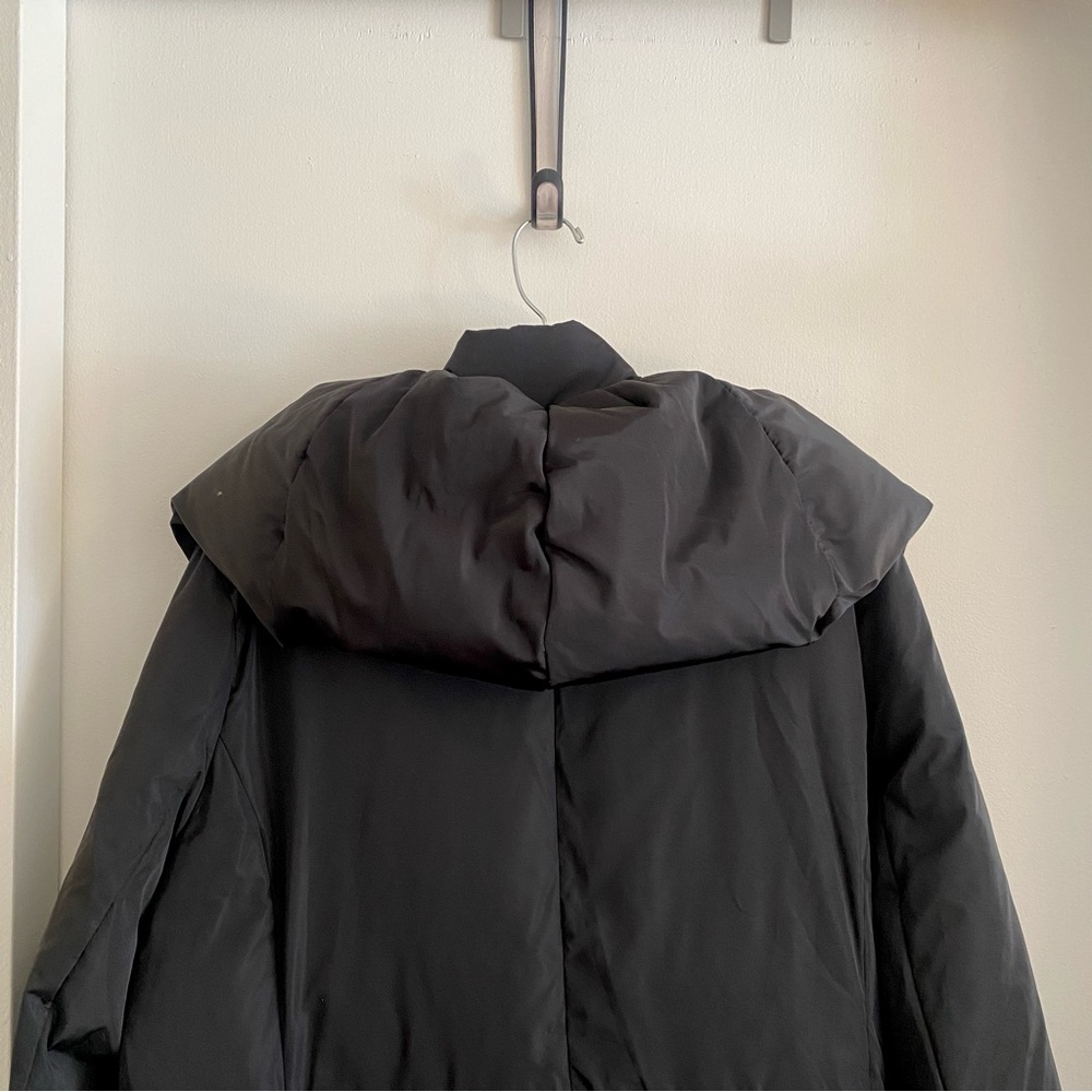 Karl Lagerfeld Women's Black Puffer Coat - Picture 7 of 8